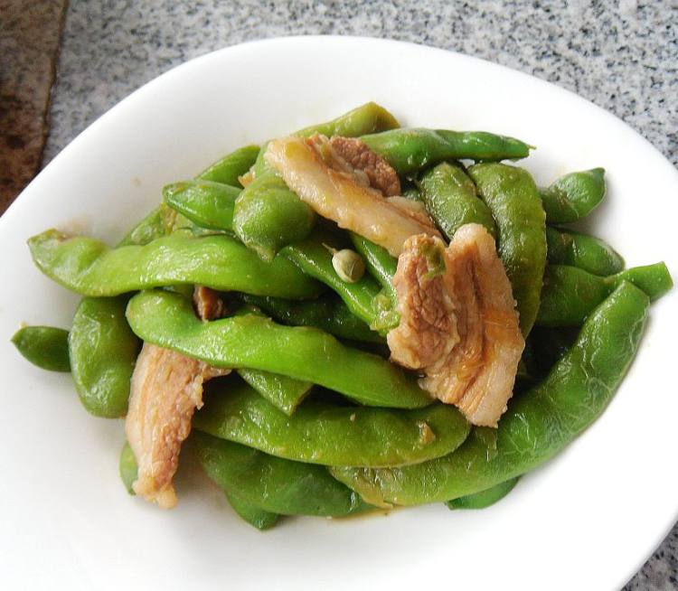 五花肉炖豆角步骤13