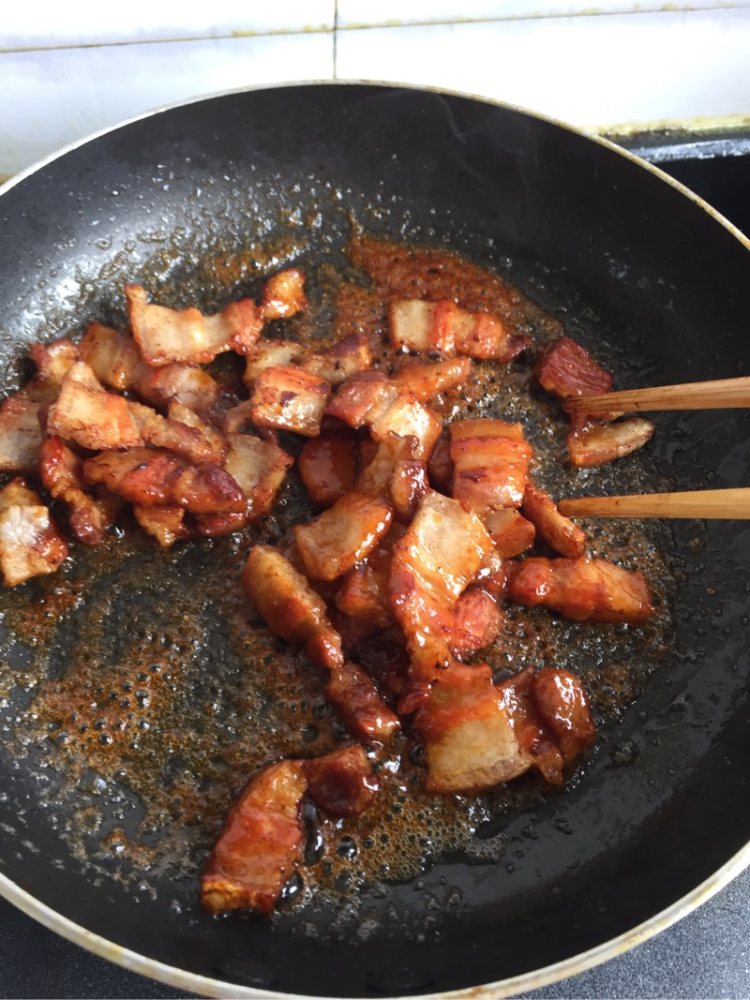 煎五花肉步骤8