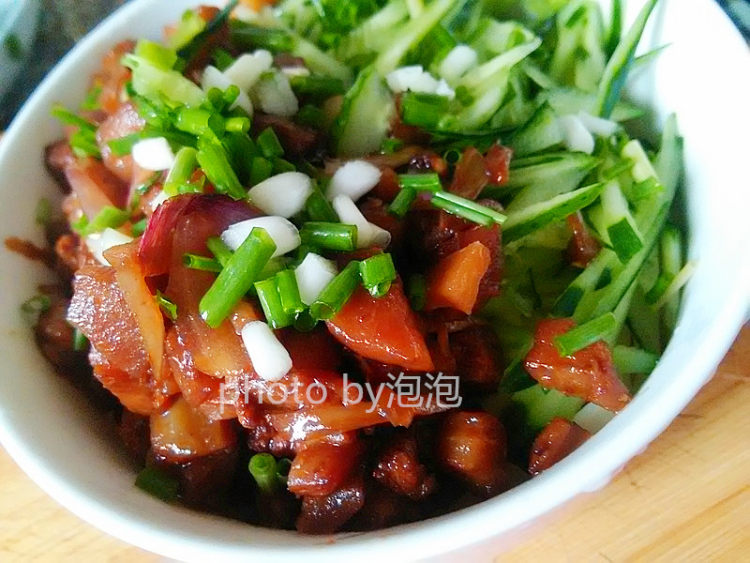 茄丁拌面步骤6