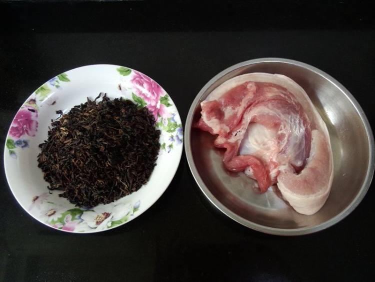 绍兴梅干菜肉包子步骤1