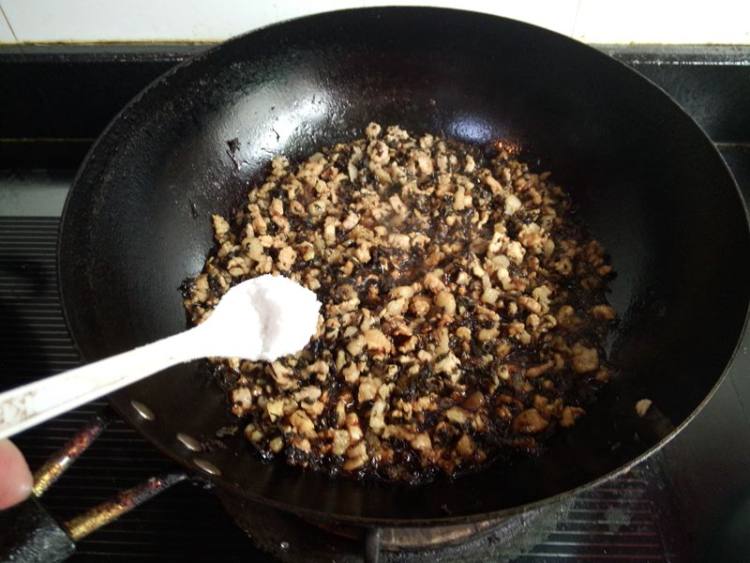 绍兴梅干菜肉包子步骤12