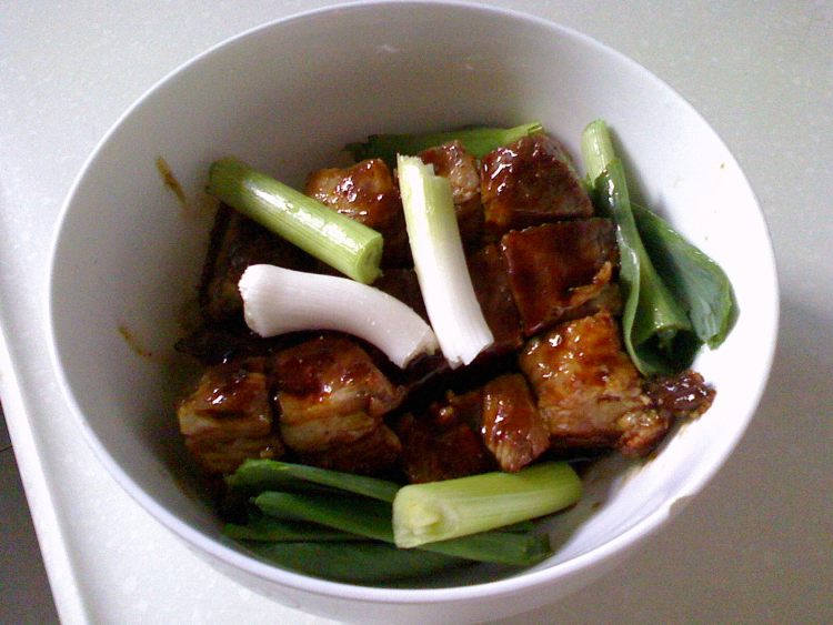 家常蒸扣肉步骤6