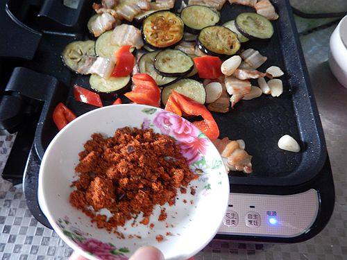 煎烤肉片茄子步骤9