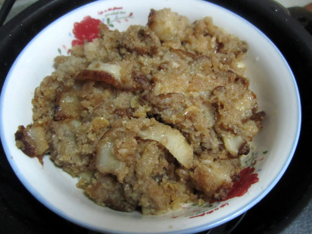 铁棍山药粉蒸肉步骤9