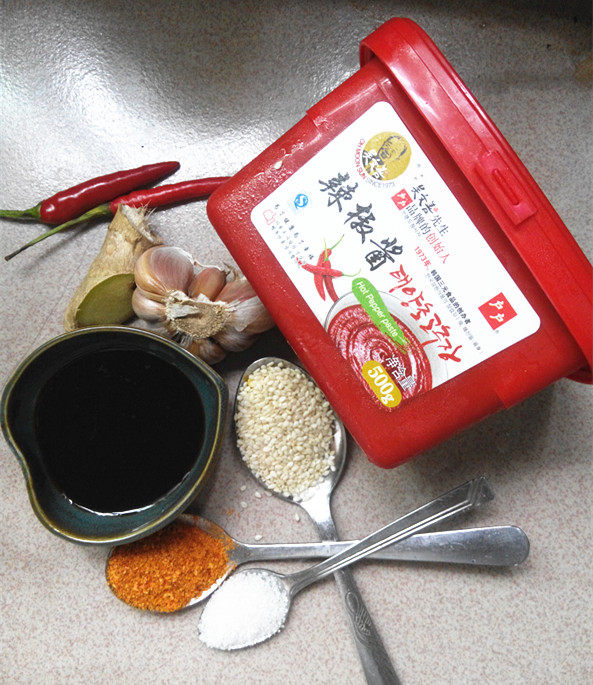 韩式辣酱烤五花肉步骤2