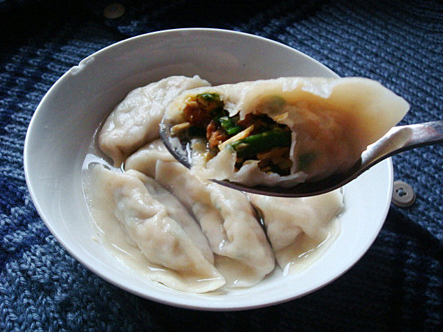 葱香腐竹猪肉饺步骤17