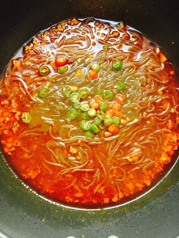 香辣红薯粉步骤6