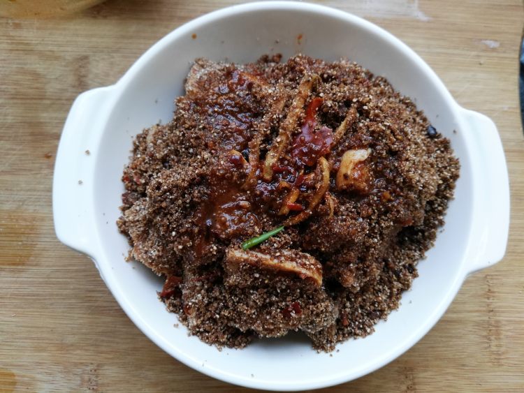 香辣米粉肉步骤6