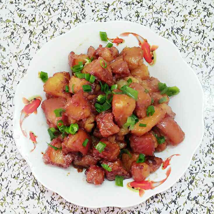 红烧肉炖土豆步骤9