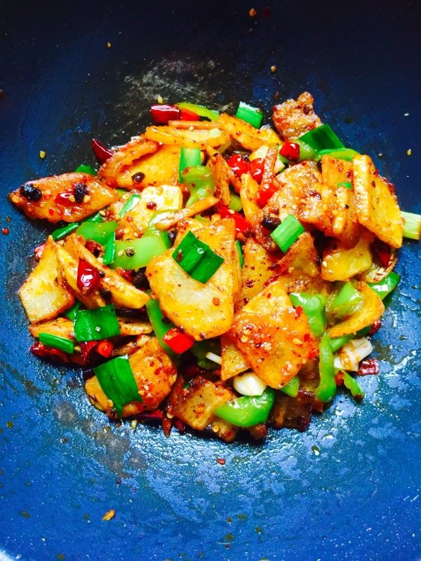 香辣土豆片#新鲜从这步骤11