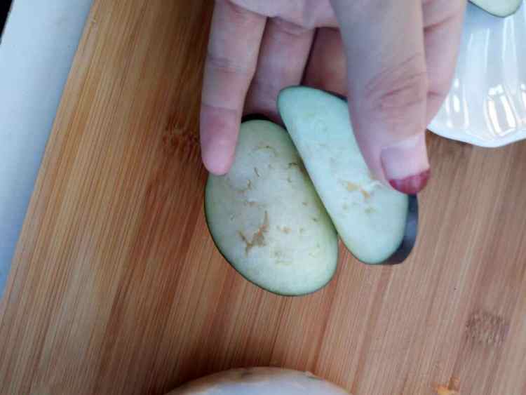 非油炸茄盒步骤7