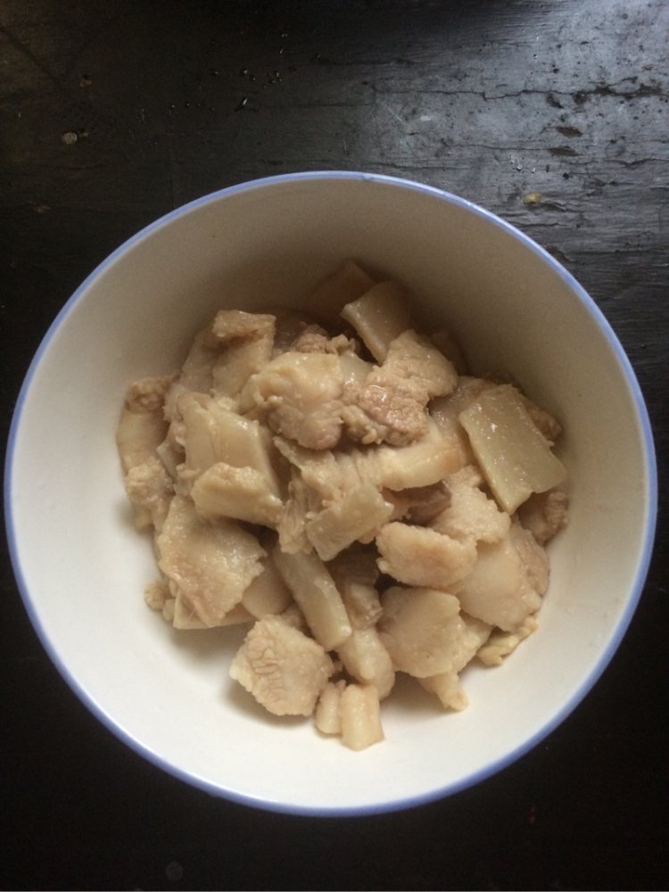 豆角烧五花肉步骤1