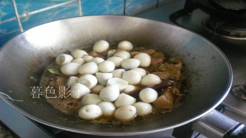 鹌鹑蛋炖肉步骤7