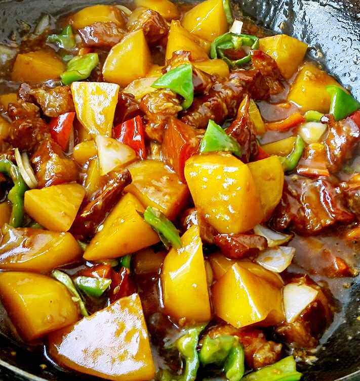红烧肉烩饭#新鲜从这步骤11