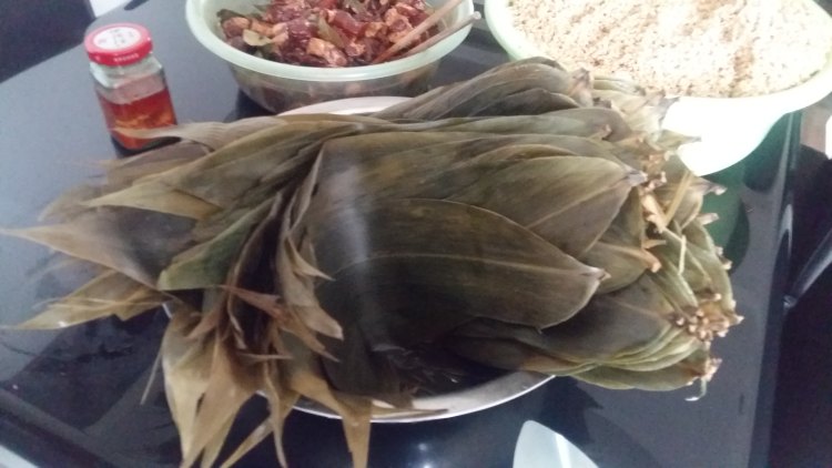 大肉粽步骤1