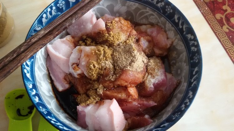 酱香肉粽步骤2