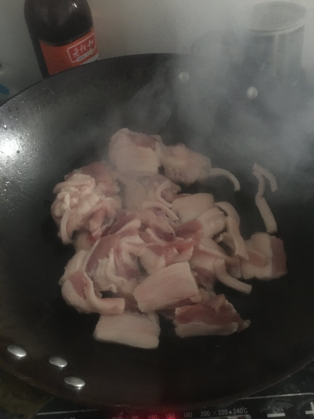 甜面酱爆炒肉步骤3