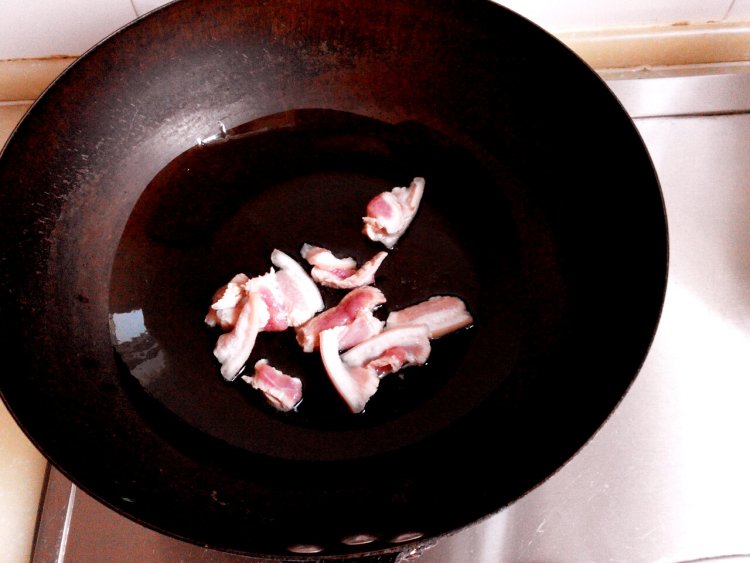 豆角春笋炒肉步骤2