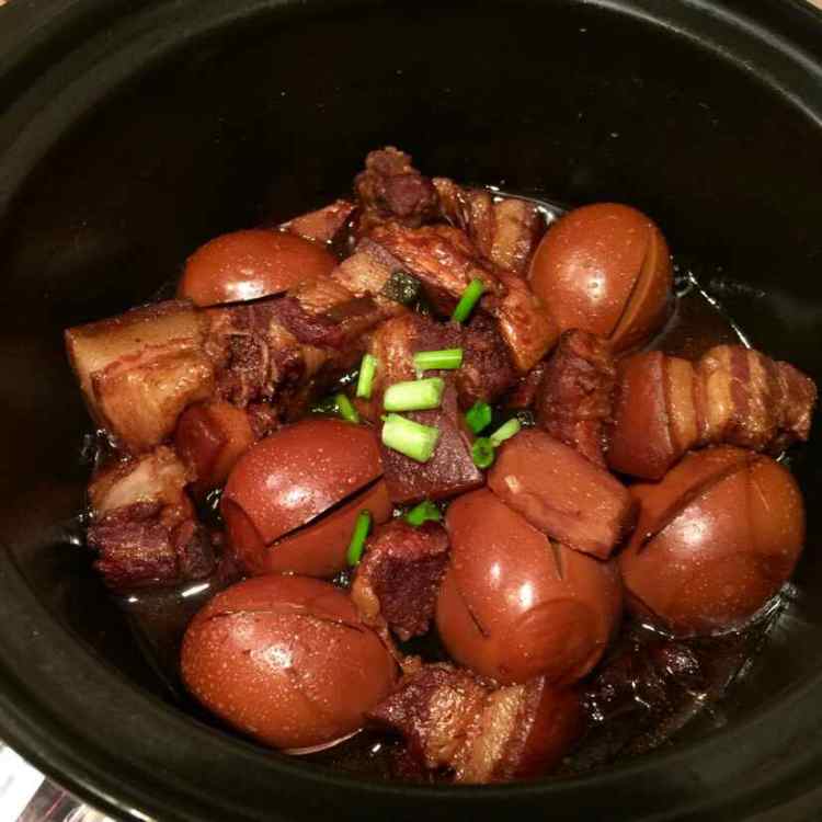 红烧肉烧蛋步骤6