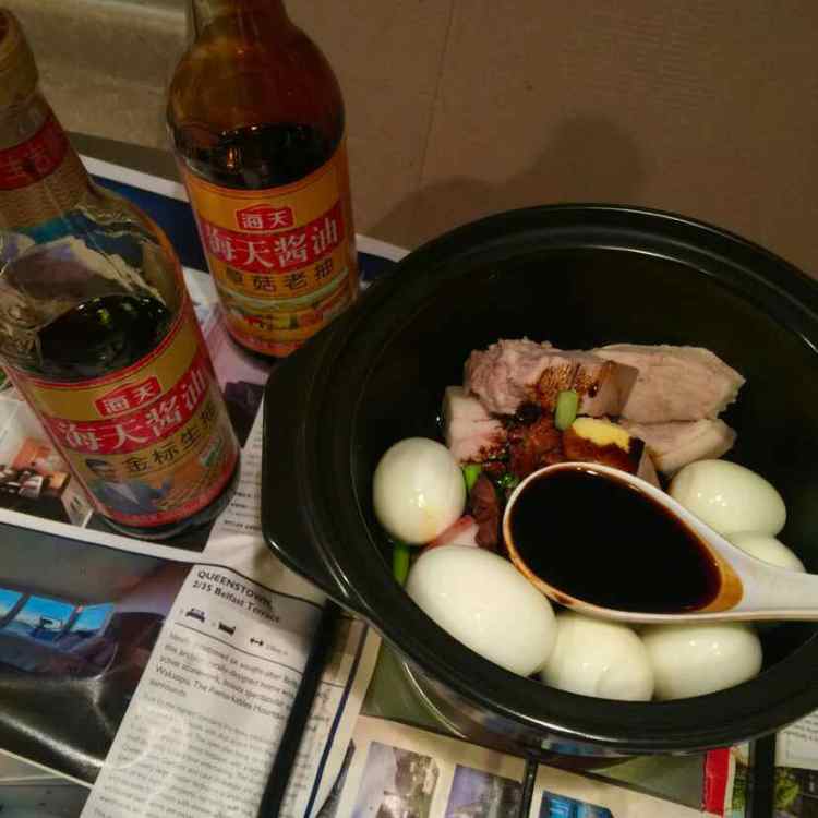 红烧肉烧蛋步骤4