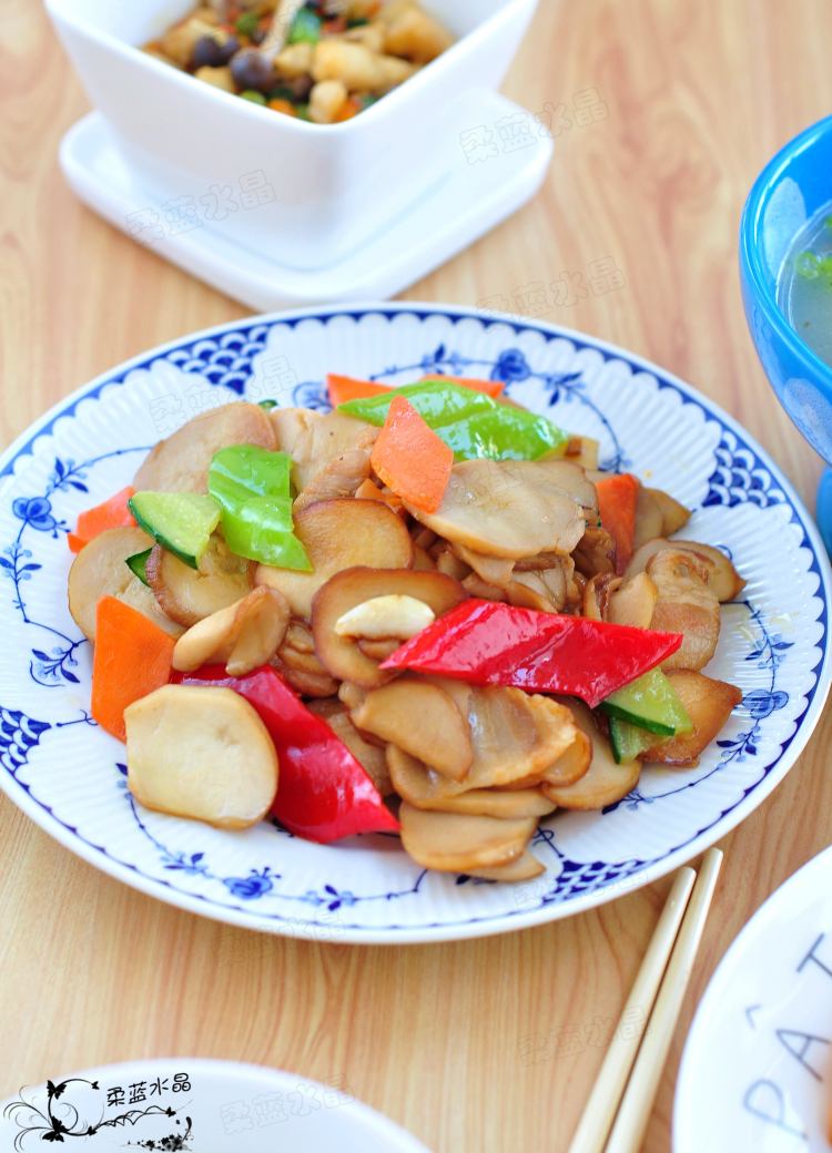 五彩小炒肉#多效护理步骤6