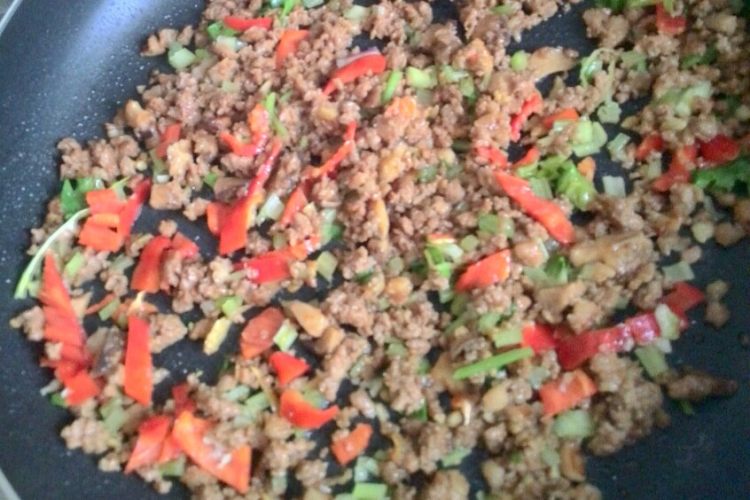 冬菇肉末烤茄子步骤10