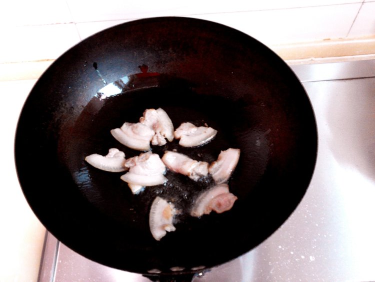 雪菜虾仁面步骤4