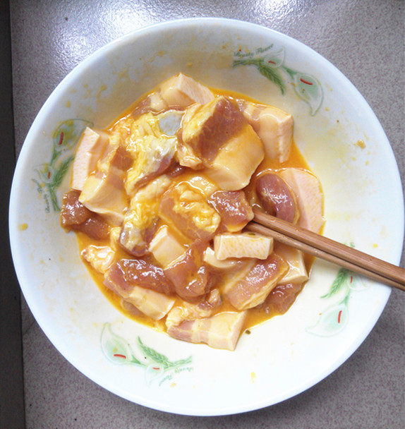 山药滑肉汤步骤4
