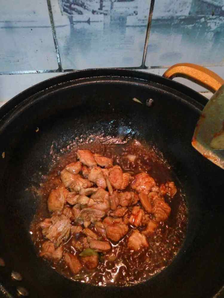 酱爆肉片步骤5
