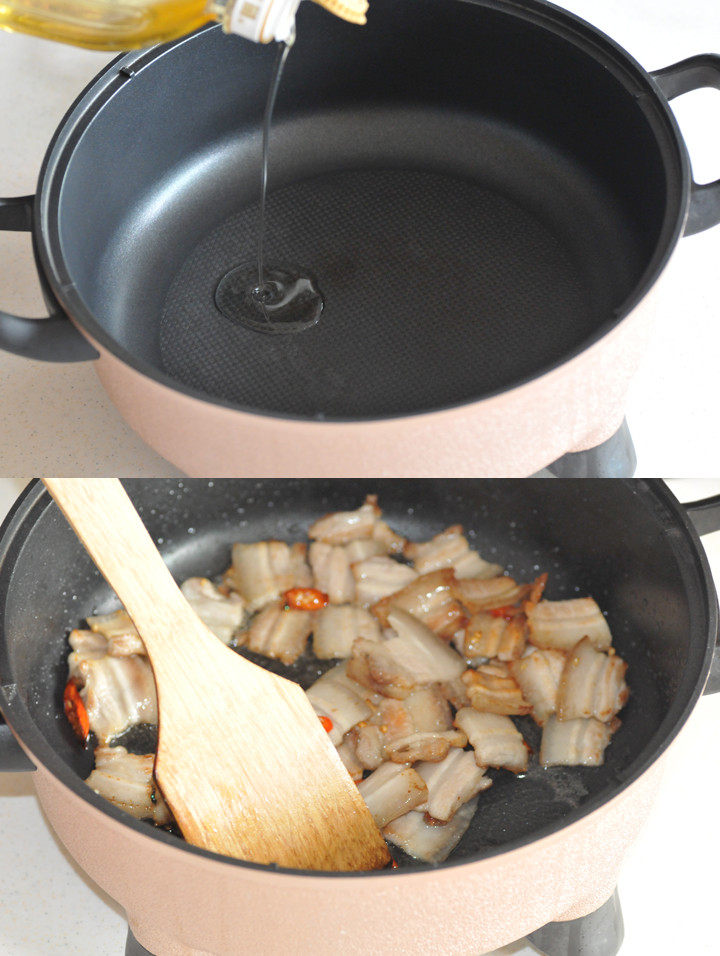 蒜苗小炒肉步骤7