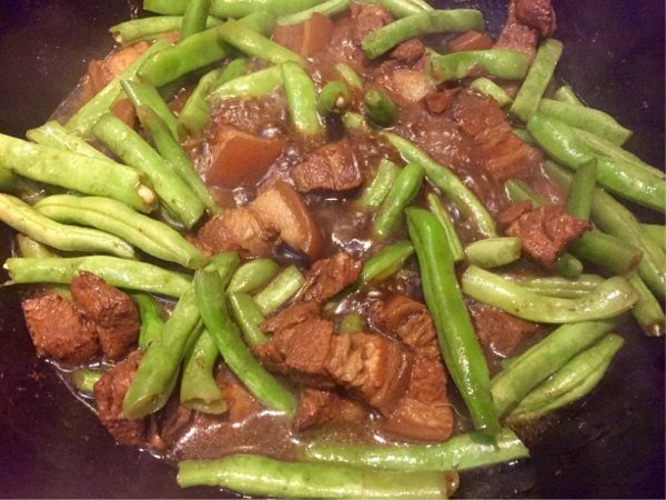 猪肉炖豆角步骤6