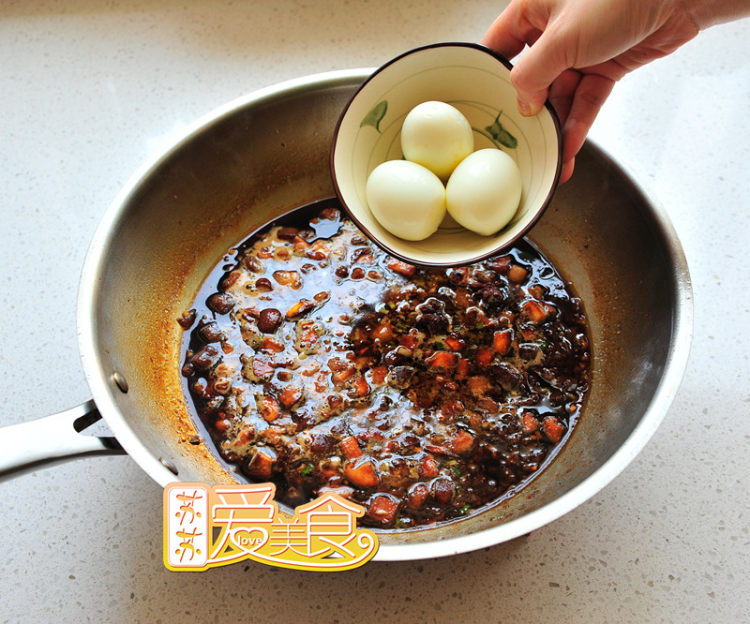 香浓葱酥卤肉饭步骤6