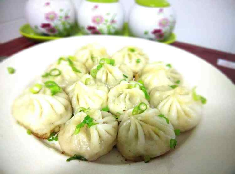 春天吃野菜｜荠菜生煎步骤16