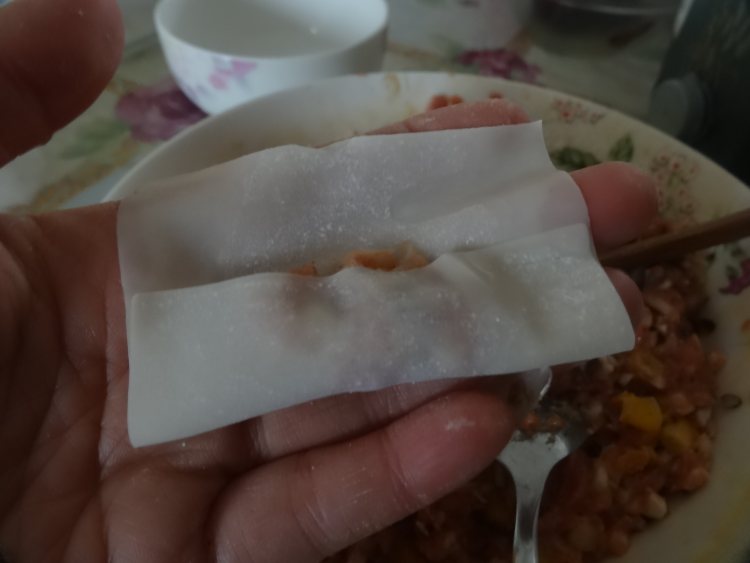 玉米香菇猪肉馄饨步骤9