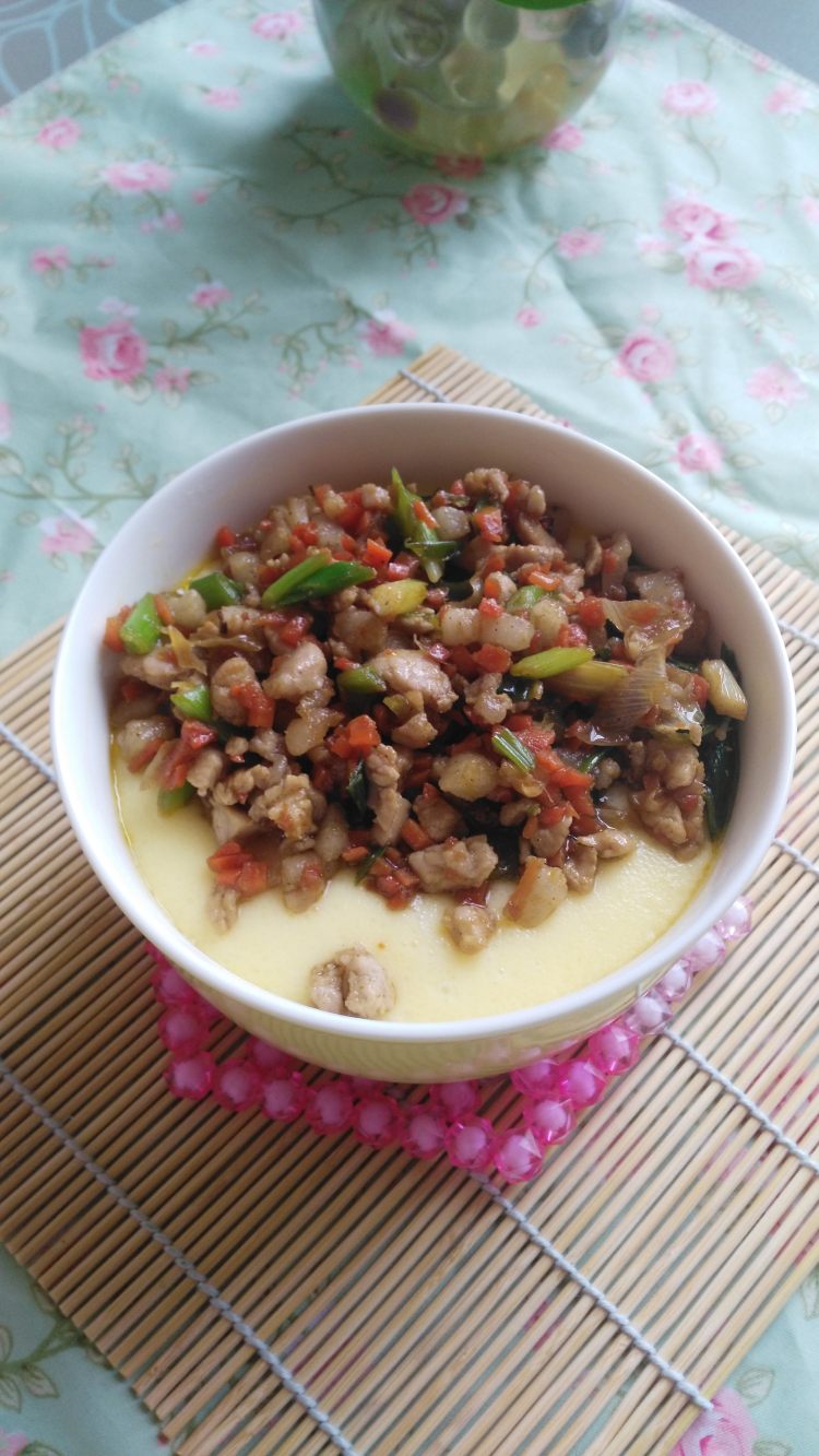 肉末蒸鸡蛋步骤8
