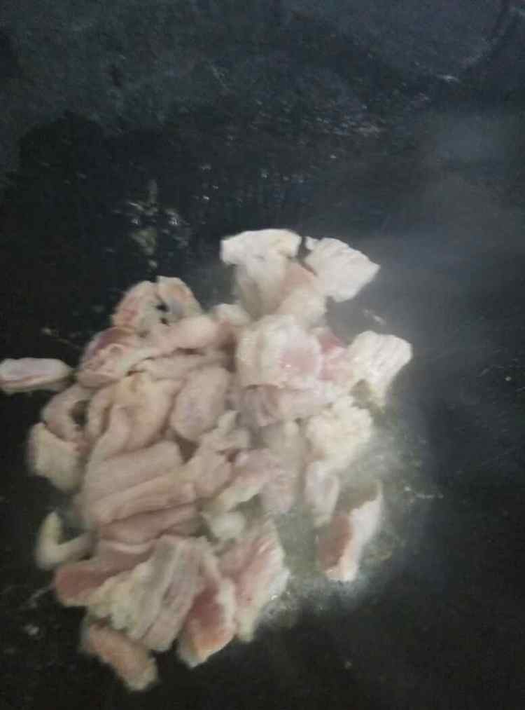 千张炒五花肉步骤3