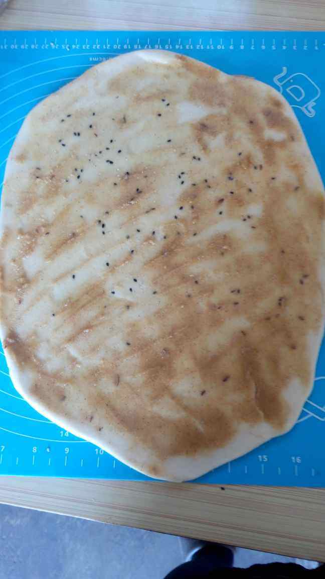 油酥咸肉烧饼步骤5
