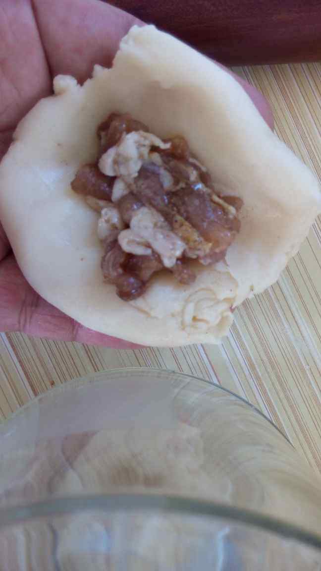 油酥咸肉烧饼步骤8