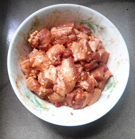麻辣粉蒸肉步骤4