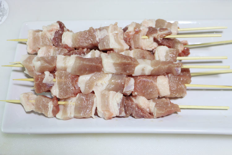 牛奶烤肉串步骤3