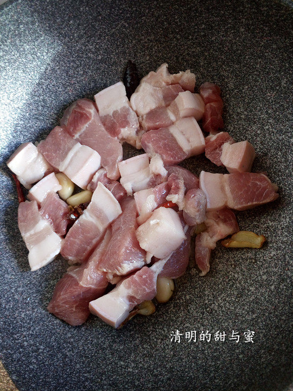 春笋烧五花肉步骤5