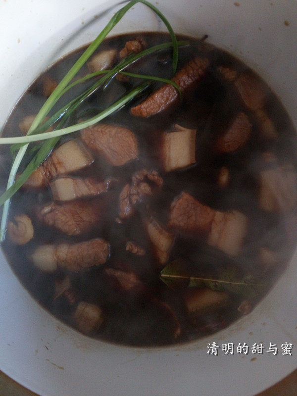 春笋烧五花肉步骤10