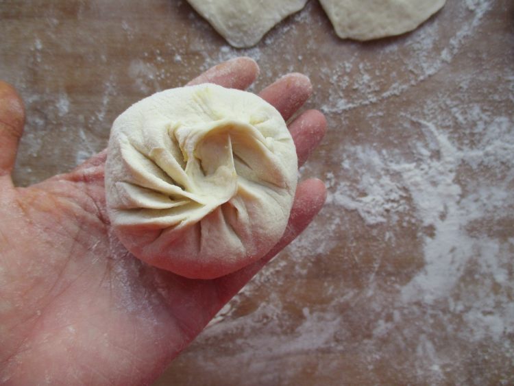 酱油白菜肉包子步骤10