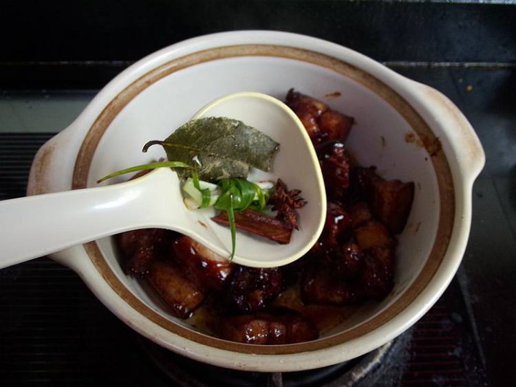 西兰花蚝油五花肉步骤6