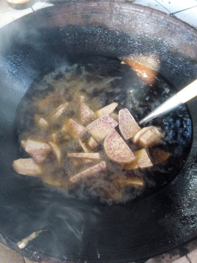 芋头蒸扣肉步骤4