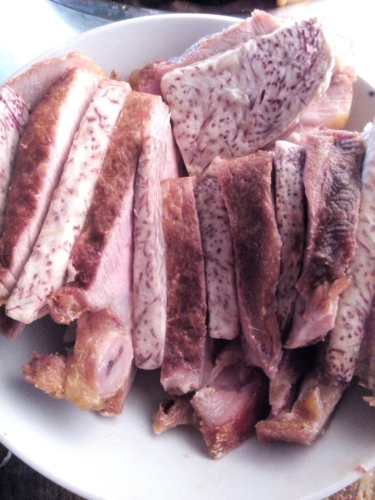 芋头蒸扣肉步骤7