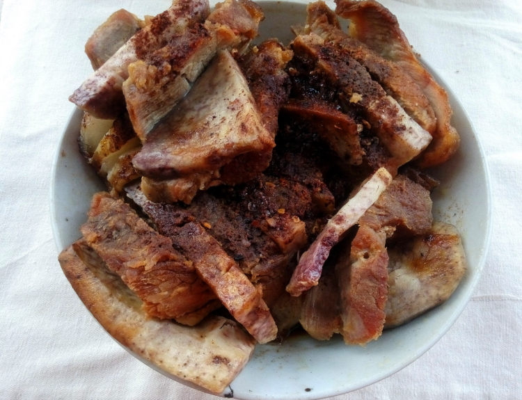 芋头蒸扣肉步骤9