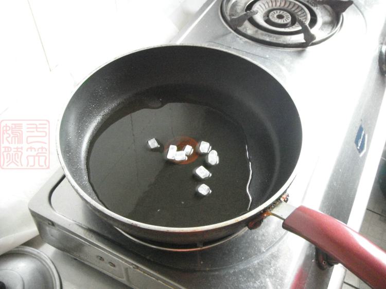 五花肉烧干豆角步骤4