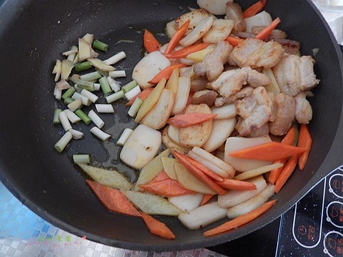 干锅年糕肉片步骤9