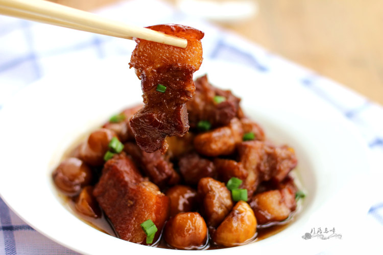 板栗红烧肉步骤6